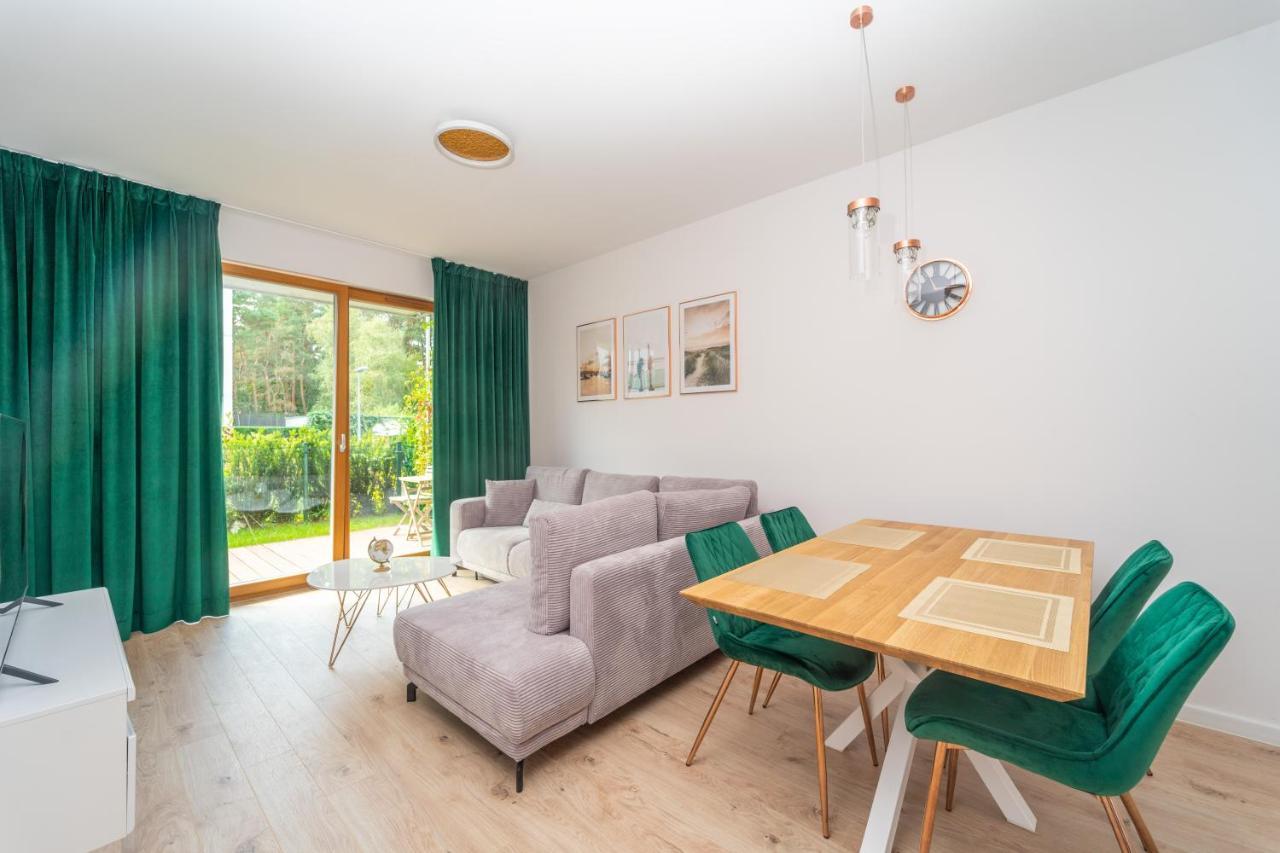 Nadmorski Dwor - Green Apartment Гданьск Экстерьер фото