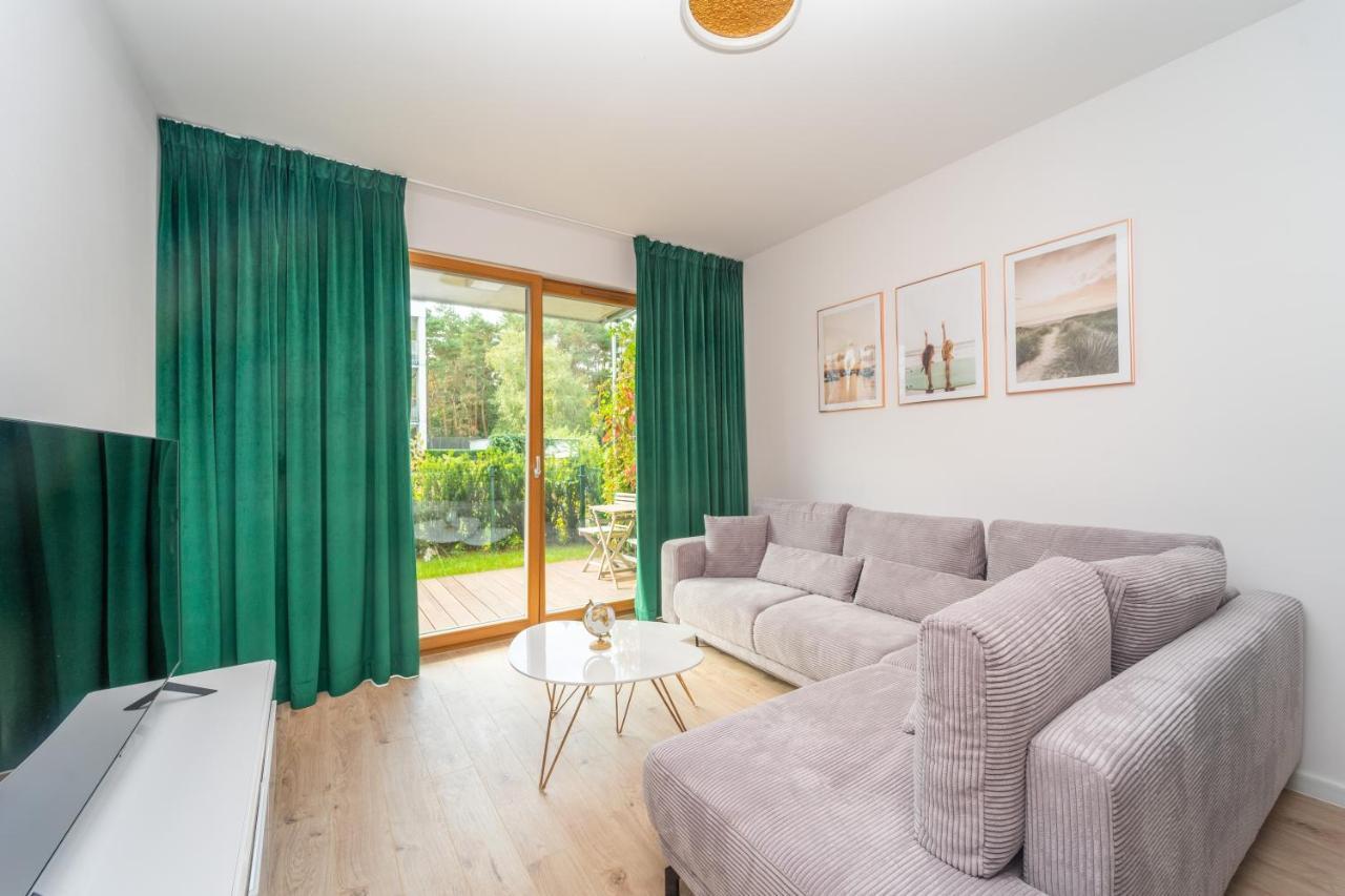 Nadmorski Dwor - Green Apartment Гданьск Экстерьер фото
