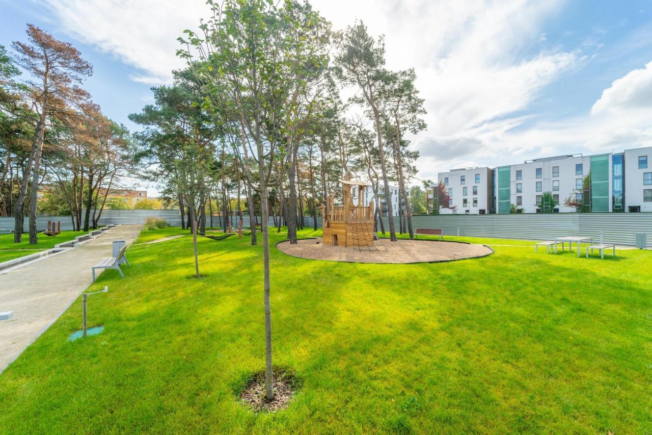Nadmorski Dwor - Green Apartment Гданьск Экстерьер фото